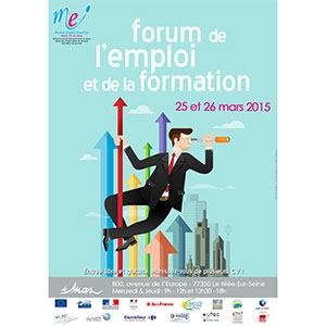 Rebondir Formation participe au Forum de l’Emploi et de la Formation le 25 et 26 mars au Mée sur Seine