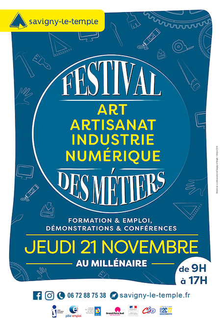 Le festival des métiers de l’art, de l’artisanat, de l’industrie et du numérique, le 21 novembre 2019.