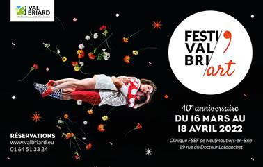 Inauguration du Festi’val Bri’Art 10ème édition, le 18 mars 2022.