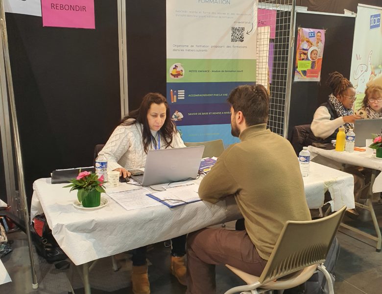 Rebondir Formation au forum de l’emploi et de la formation de la Mission Emploi-Insertion Melun Val de Seine