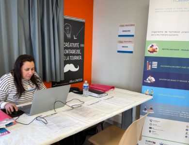 Rebondir formation à la journée « Objectif Emploi » à Château Landon
